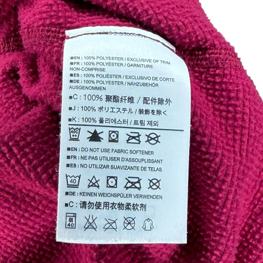 ARCTERYX Rho AR Zip Neck Pink Waffle Knit Pullover Women's Small FLAWED - Picture 9 of 10